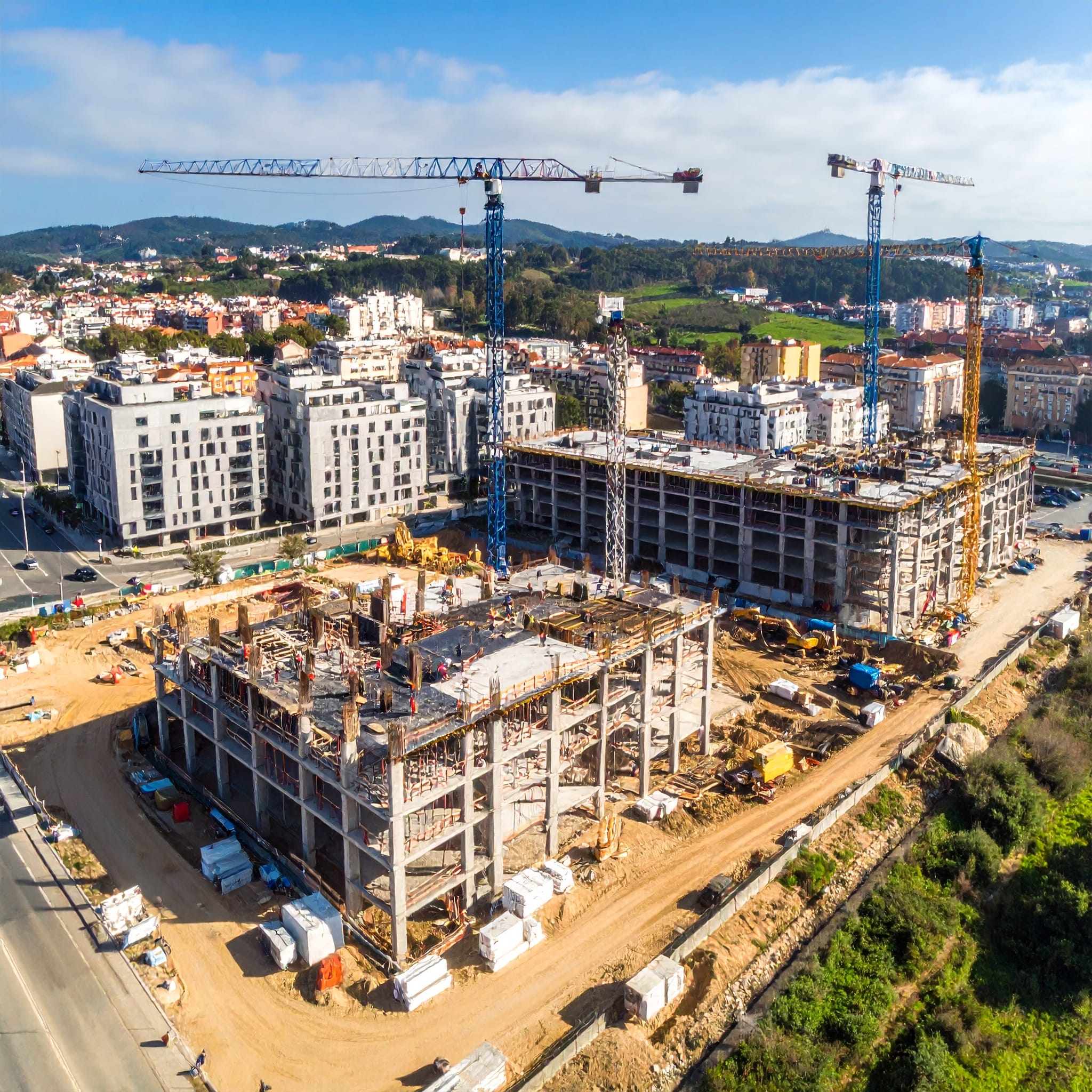 acompanhamento de obra drone